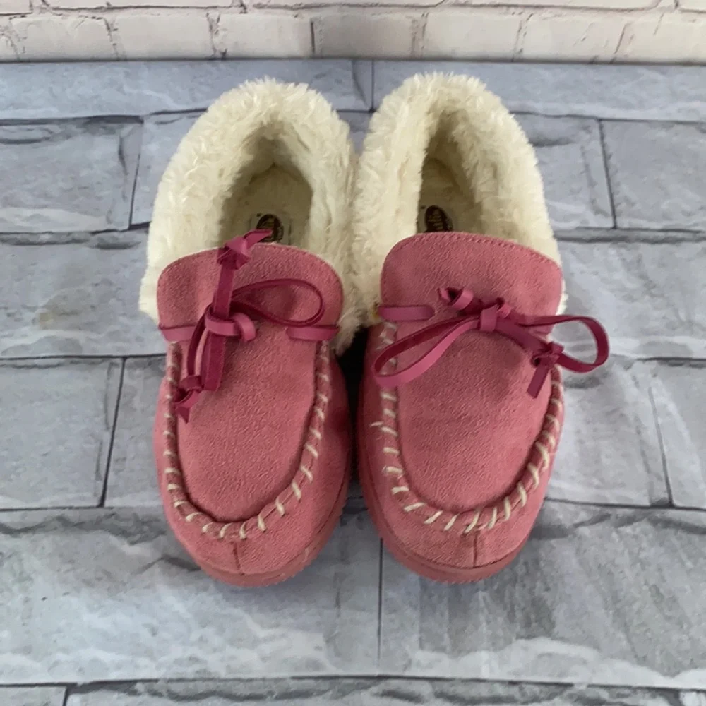 Justin girls slipper/loafers size 3/4